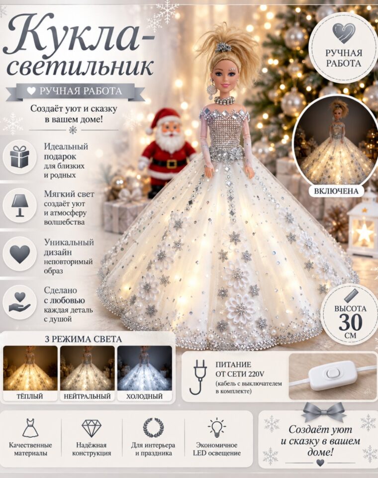 Серебряная принцесса — Мастерская Ирины