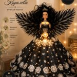 Кукла-светильник «Ночная королева» — дополнительное фото
